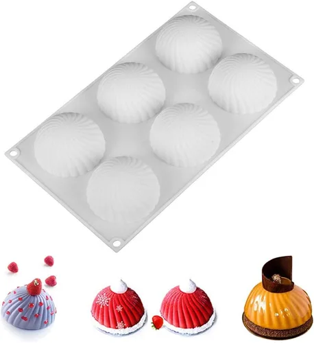 Miniatura 33 de OCPO KITCHEN Moldes de silicona para hornear pasteles de mousse, molde de postre francés para pastelería, chocolate, cupcake, molde de helado, molde