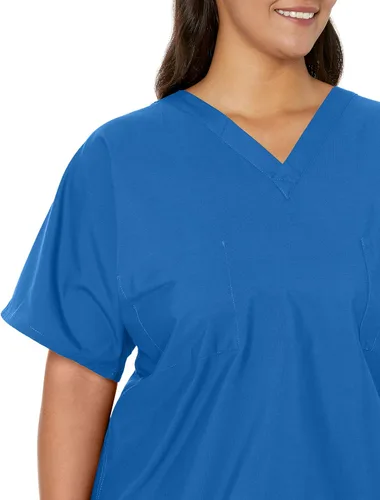 Miniatura 3 de Landau Essentials - Camiseta unisex de ajuste relajado con cuello en V de 1 bolsillo 7502