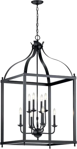 Miniatura 6 de KICHLER Larkin - Colgante de 2 luces de 14.75" en níquel cepillado