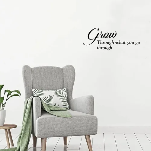 Miniatura 2 de Calcomanías de pared con texto en inglés «If Mom Says NO Ask Nana If Nana Says No Who Are We Kidding Nana Never Says No » Calcomanía extraíble