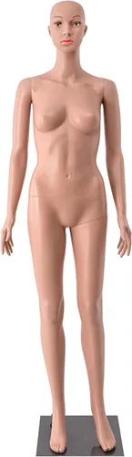 Maniquí de cuerpo completo, maniquí desmontable ajustable con soporte para costura, sastrería, diseño de disfraz de cosplay y exhibición (mujer de