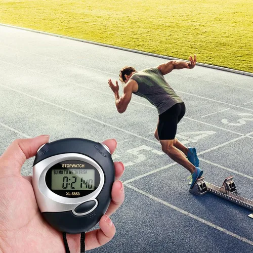 Miniatura 3 de Temporizadores electrónicos resistentes a la intemperie Pantalla clara Temporizadores deportivos para actividad al aire libre Precisión cronometraje