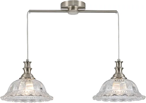 Miniatura 27 de HDDFL Lámparas Colgantes de Vidrio Modernas Accesorios de Iluminación Colgante Lámpara Colgante Acabado Cepillado Accesorio de Luz Colgante