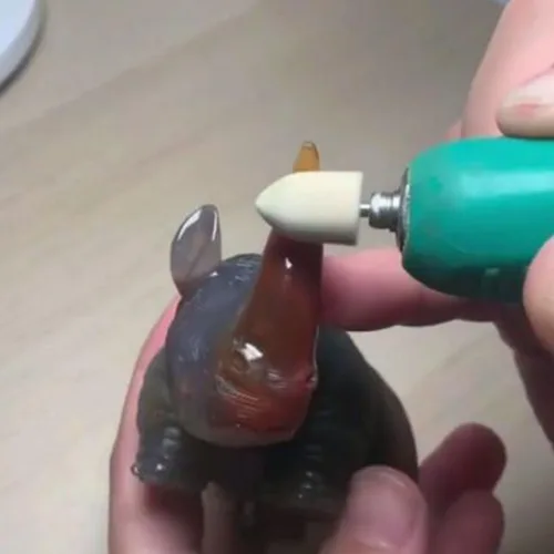 Miniatura 4 de Brocas de pulido de fieltro de lana de 0.472 in, puntas de pulido de fieltro para herramienta rotativa Dremel, vástago de 1/8 pulgadas