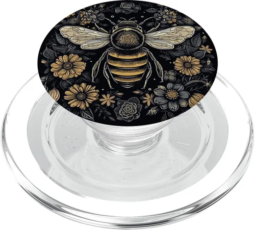 Miniatura 8 de PopSockets PopGrip intercambiables con diseño de abejorros y abejorros de abeja