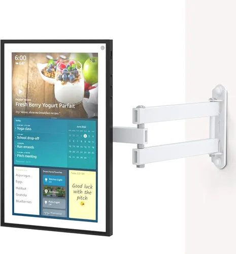 Miniatura 15 de WALI Echo Show 15/21 Stand, Adjustable Stand for Echo Show 15/21 and Up to 18" Tablets/Portable Monitors, 360 Degrees Rotating Tilt Foldable Show