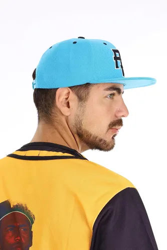 Miniatura 8 de Gorra Snapback con visera plana bordada en 3D PR con bandera de Puerto Rico