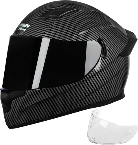 Miniatura 7 de Cascos de Motocicleta para Bicicleta de Calle de Cara Completa Casco de Motocicleta para Motocicleta para Adultos Cascos Aprobados por DOT, F-700
