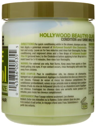 Miniatura 3 de Hollywood Beauty colesterol de oliva, 20 onzas