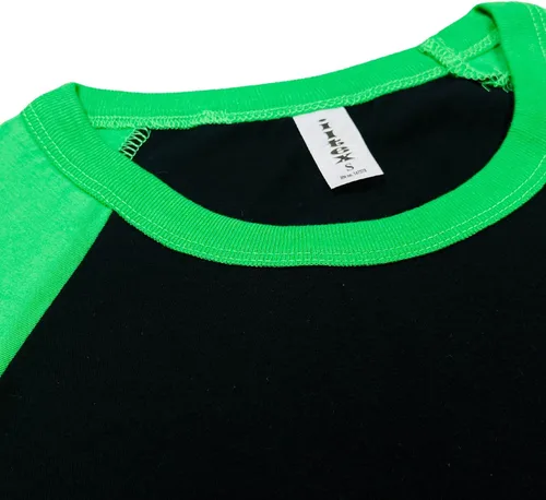 Miniatura 3 de ILTEX Raglan - Camiseta de manga raglán 34 para béisbol, unisex (más de 30 colores)