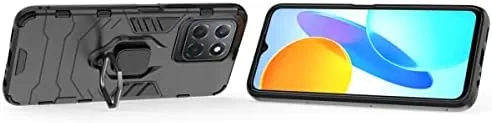 Miniatura 3 de ZMONE - Funda protectora para Honor X8 5G, Honor X6, Honor X6s, con protector de pantalla de vidrio (paquete de 2), resistente de doble capa, grado
