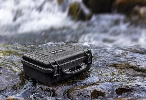Miniatura 6 de MEIJIA Funda protectora impermeable IP67 portátil para todo tipo de clima, funda rígida para cámara con espuma personalizable, protección perfecta
