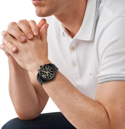Miniatura 5 de Michael Kors - Reloj cronógrafo Lexington de acero inoxidable