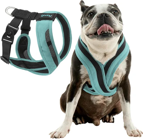 Miniatura 5 de Gooby Arnés para Perro Comfort X - Arnés para Perro de Cabeza Adentro para Perros Pequeños y Medianos - Libre de Escapadas y Ahogo - Malla Portland