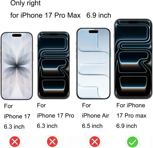 Miniatura 18 de Película protectora de pantalla de espejo de vidrio templado antiazul para iPhone 14 Pro Max, 6.7 pulgadas, dureza 9H, antiarañazos, cubierta