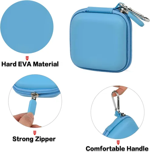 Miniatura 3 de Estuche para lector de tarjetas con chip, bolsa de transporte resistente. Compatible con Square A-SKU-0485, lector sin contacto y con chip con cable