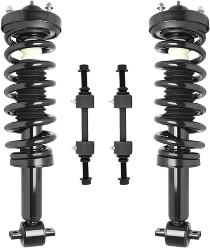 Miniatura 41 de Detroit Axle - 4 barras estabilizadoras de puntales delanteros para Kia Forte Koup 10-13 12-13 Forte5, puntales y barras estabilizadoras de resorte