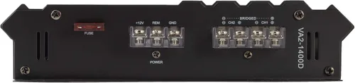 Miniatura 4 de Power Acoustik VA2-1400D Serie Vertigo 1,400 vatios máx. 2 canales Clase D Amp