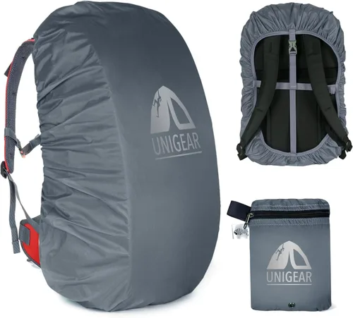 Miniatura 14 de Unigear Cubierta para Mochila Resistente a la Lluvia Clasificación Impermeable 5000mm, Ultraportátil y Duradera con 2 Correas de Hebilla