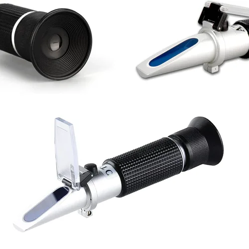 Miniatura 5 de Refractómetro Brix 0-32% Brix Meter para probar el contenido de azúcar en frutas, refractómetro portátil Brix Tester para hacer jarabe de arce