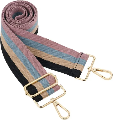 Miniatura 463 de ZOOEASS - Correa de repuesto para cartera, para colgar en el hombro o para cruzar, ancha y ajustable, de lona