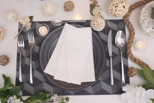 Miniatura 2 de Toallas de invitados desechables como lino Servilletas de baño Servilletas de boda Toallas desechables de lino premium para invitados