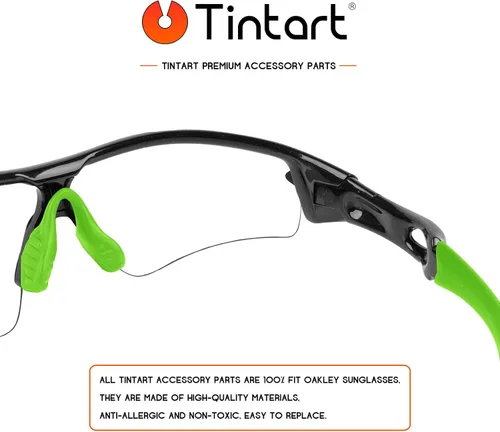 Miniatura 6 de Tintart Kits de goma para orejas y nariz, compatibles con Oakley Radar Path Range Edge Pitch