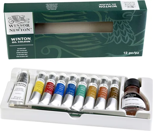 Miniatura 2 de Juego de 6 tubos de pintura al óleo Winsor & Newton, 0.71 fl oz