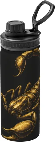 Miniatura 10 de Bear Llove Insulated Stainless Steel Kettle Print Funny Water Bottle Insulated Ideal for Sports and Travel