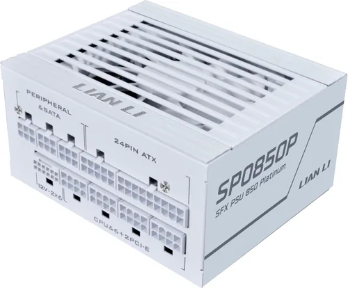 Miniatura 14 de Lian Li Fuente de alimentación SP750 V2 Gold SFX de 750 vatios Cable nativo de 12V-2x6 - Bajo ruido - Eficiencia Gold 80+ - Cumple con ATX 3.1