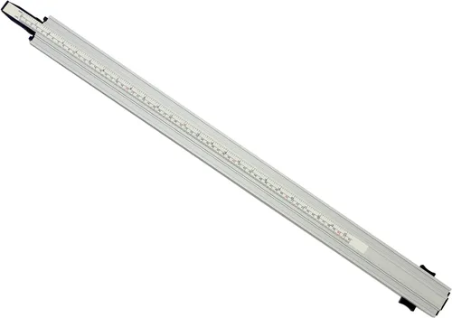 DCT - Guía de sierra de mesa de corte de madera con borde recto, 24 pulgadas (24.4 in), circular, giratoria, plantilla, enrutador