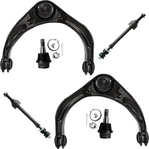 Miniatura 172 de Detroit Axle - Kit de extremo delantero para Chrysler 300 Dodge Charge Challenger 2011-2023, 2 brazos de control inferiores traseros 2 rótulas