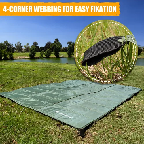 Miniatura 5 de Foam Sleeping Pad for Camping - AYAMAYA Foldable Camping Mattress for 1/2/3/4/5/6 Person, Extra Thick Waterproof Tent Footprint Inner Camping Mat 1