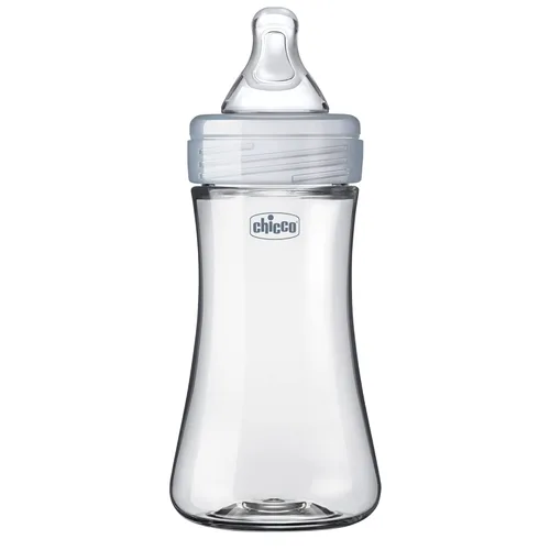 Miniatura 15 de Chicco Duo Set de regalo para bebé recién nacido con biberón híbrido con vidrio Invinci en el interior y plástico en el exterior Seguro para Gris