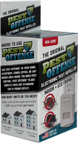Miniatura 6 de Repelente electrónico de plagas original Pest Offense POBD-I-01