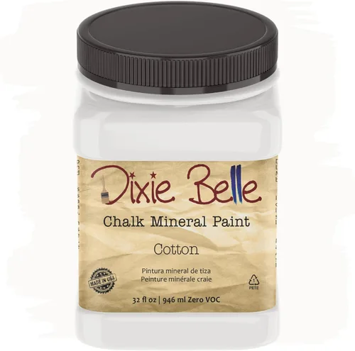 Miniatura 226 de Dixie Belle Paint Company - Pintura con acabado de tiza para muebles, color negro (Caviar), 1 galón, 128 fl oz, pintura mineral color rosa intenso