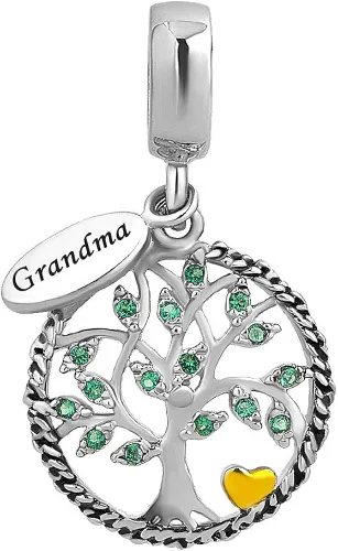 Miniatura 2 de LovelyJewelry - Dije para pulsera nuevo, diseño de árbol de la vida
