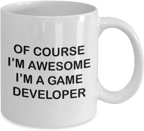 Miniatura 2 de Regalos para diseñador de videojuegos – de Curso Im Awesome – taza de café taza de té divertida bonita etiqueta de reconocimiento recompensa idea