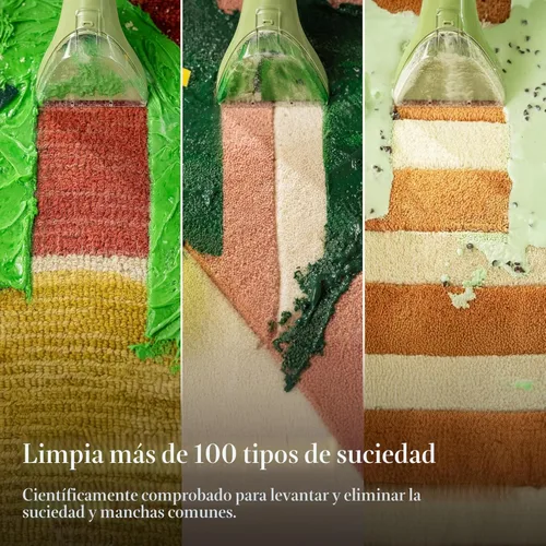 Miniatura 3 de BISSELL Little Green - Limpiador portátil multiusos de alfombras y tapicería, 1400B Verde