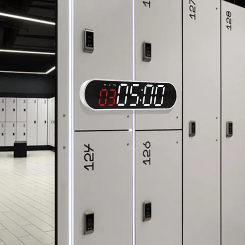 Miniatura 7 de Temporizador de entrenamiento de intervalo, imán portátil, cronómetro deportivo con batería potente de 1500 mAh, control remoto para gimnasio