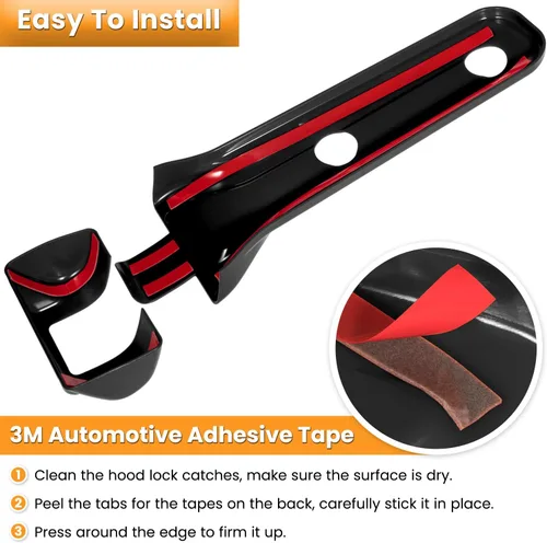 Miniatura 5 de Cubierta de bisagra para compuerta trasera de Jeep Wrangler JL JLU, accesorios de decoración exterior - 2018-2024, 2 puertas y 4 puertas, cubierta