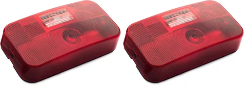 Miniatura 11 de Lumitronics Luz Roja de Montaje en Superficie de Parada/Giro/Cola, Soporte de Matrícula/Luz para RV, Remolque, Camper, Quinta Rueda y Autocaravanas