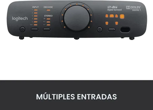Miniatura 8 de Sistema de altavoces de sonido envolvente Logitech Z906 5.1 - Certificado THX, Dolby Digital y DTS Digital - Negro