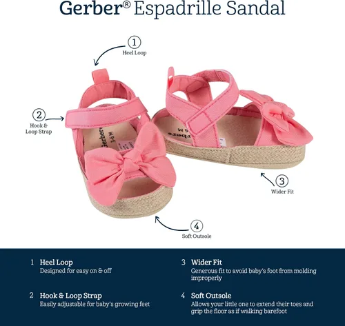 Miniatura 6 de Gerber Sandalia unisex para niños con alpargata