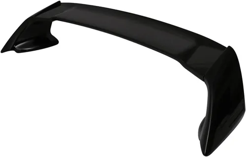 Miniatura 11 de Alerón de cajuela prepintado compatible con Honda Civic Sedán 2006-2011, ABS pintado negro brillante. Alerón de ala para cajuela trasera disponible