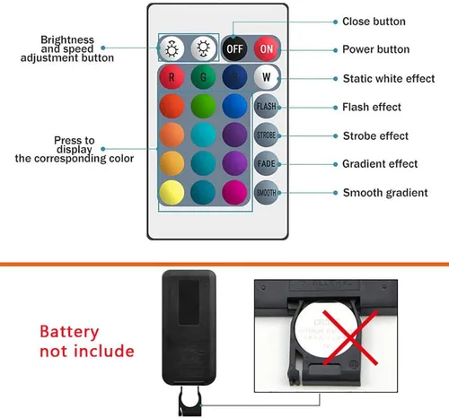 Miniatura 3 de Controlador inteligente LED inalámbrico WiFi, compatible con Alexa, Google Assistant e IFTTT, funciona con Android, sistema iOS y tira de luces LED