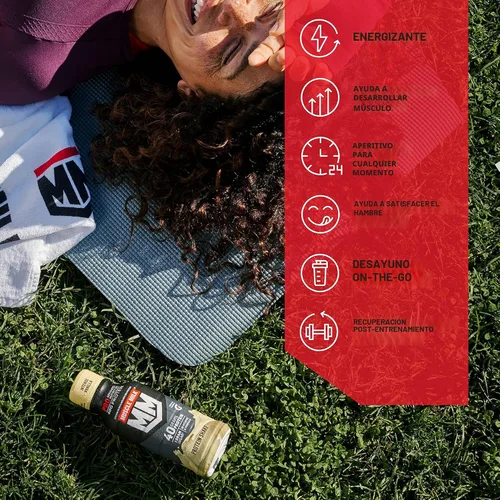 Miniatura 5 de Muscle Milk Pro Advanced Nutrition - Batido de proteínas, chocolate Knockout, botella de 14 onzas líquidas, paquete de 12, 1.41 onzas de proteína