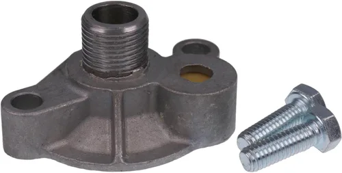 Miniatura 2 de Adaptador de filtro de aceite 3952301 compatible con motores Chevy Small Block V8 SBC BBC Spin On Bypass 305 307 327 350 400 396 402 427 454