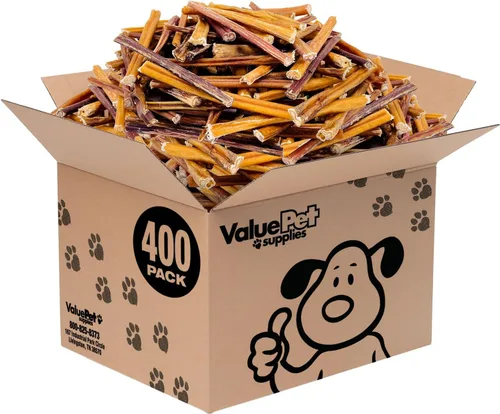 Miniatura 9 de ValueBull Bully Sticks para perros pequeños, extrafinos de 6 pulgadas, 50 unidades, totalmente naturales, alimentados con pasto, de un solo