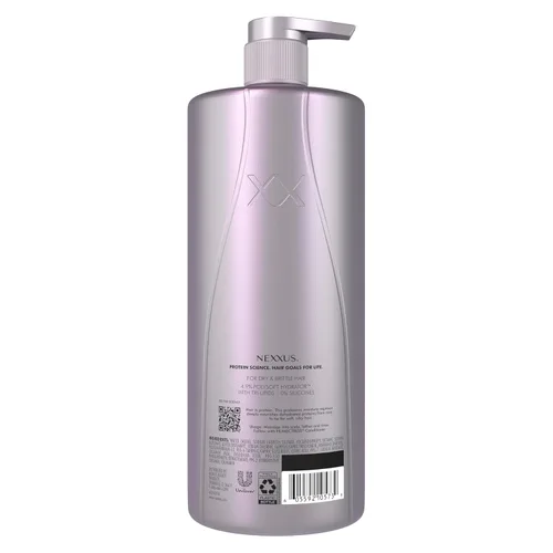Miniatura 2 de Champú hidratante Nexxus Therappe Ultimate Moisture para cabello seco libre de siliconas, hidratante ProteinFusion con proteína de elastina y caviar